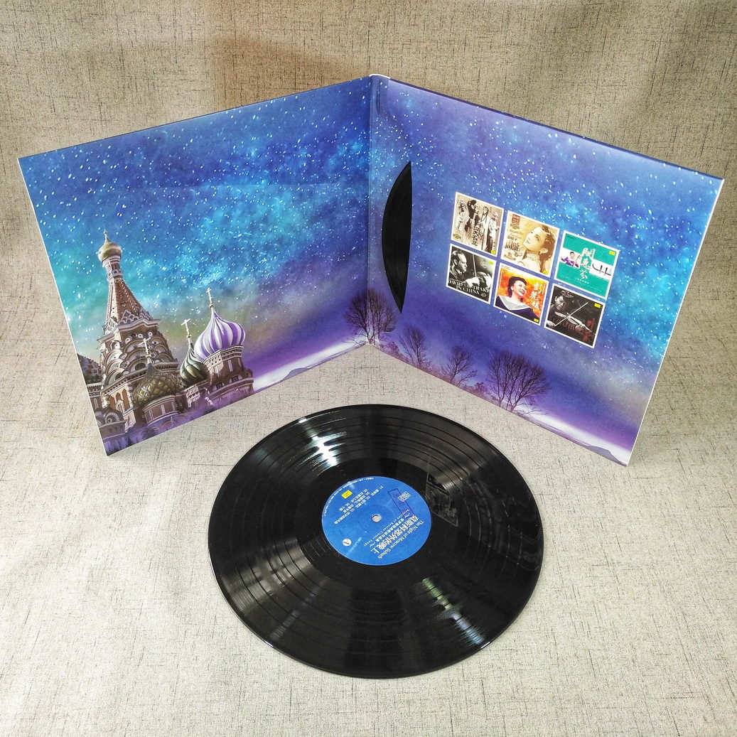 Vinyl Records 4panel Jackets Vinyl Record Pressing CD/DVD